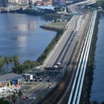 Cross-border trade between Malaysia and Singapore continued despite tough movement controls between the two countries. (Photo of the Johor-Singapore causeway by Roslan RAHMAN / AFP)