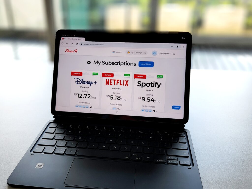 ShareIt.SG currently has over 15,000 users on its platform sharing various services including Netflix, Disney+, Canva, Spotify, and more - password sharing.